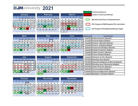 Jmcss Calendar 2022